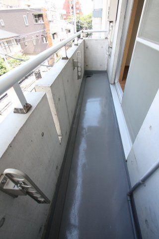 バルコニー　（別タイプ参考写真）茗荷谷ハイツ　文京区小石川5