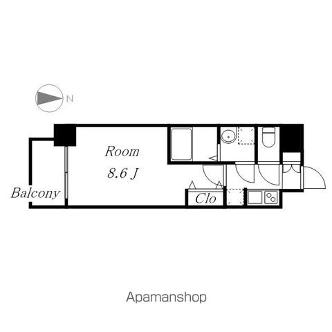SーRESIDENCE浄心IIの間取り写真