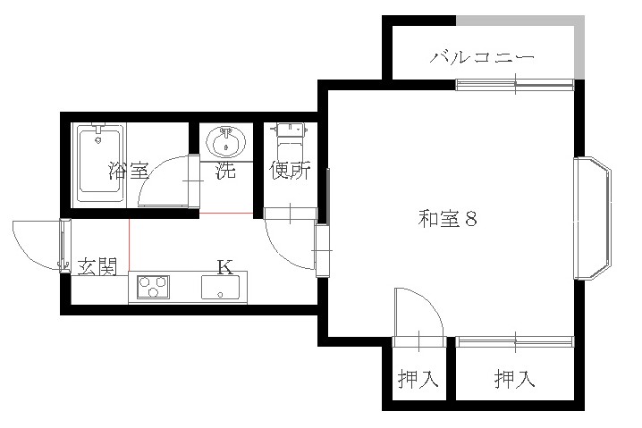 コーポさちの間取り