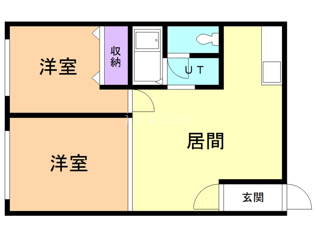 ドミール三笠IIの間取り