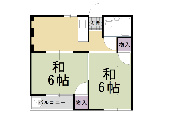 加藤マンションの間取り