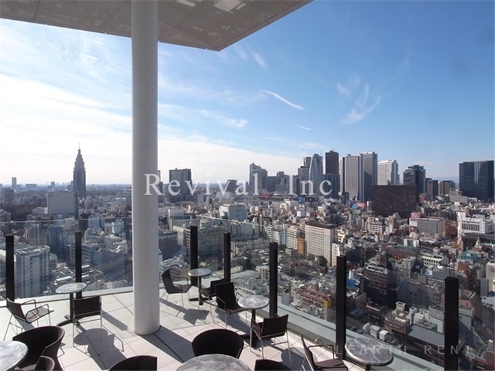 眺望　バーラウンジより出たテラスからの眺望は絶景です