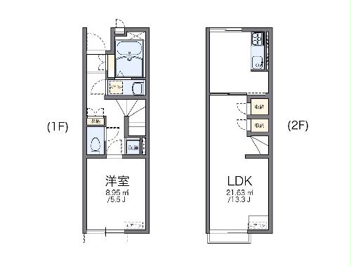 レオネクスト倉富の間取り