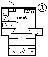 束本アパートの間取り