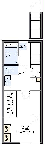 レオパレス安田　１の間取り