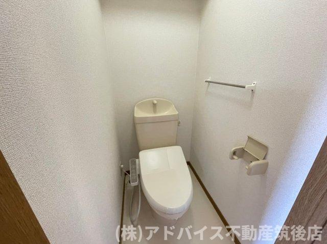 【筑後市大字久富のアパートのトイレ】