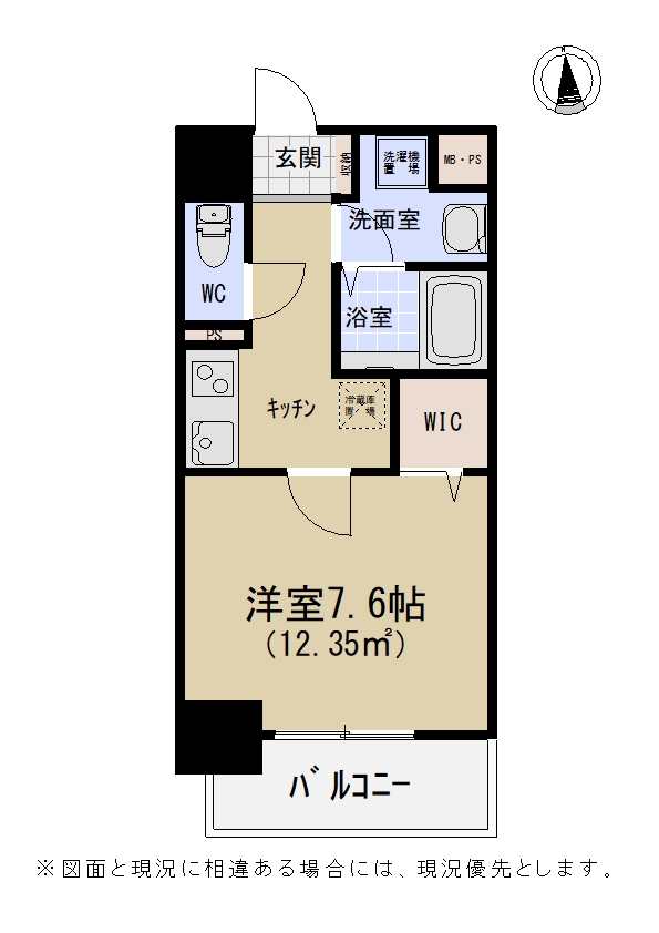 GTII　3階の間取り