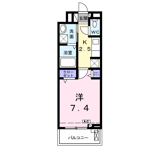 Ｓｐａｒｋｌｅ　スパークルの間取り