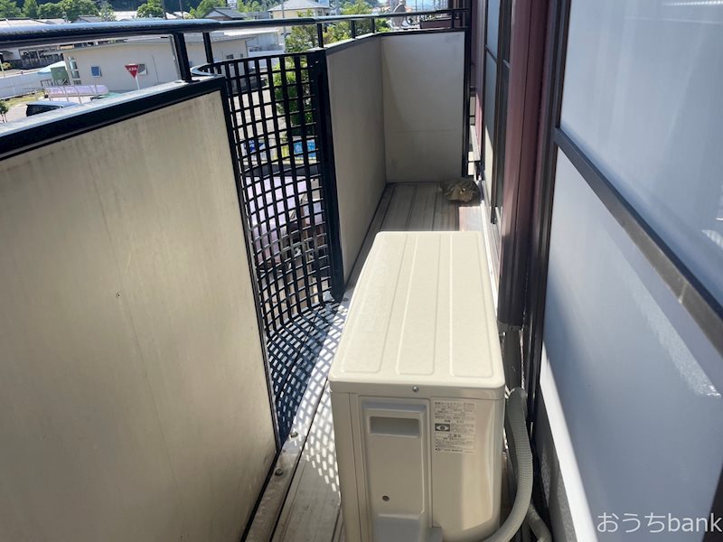 バルコニー　南向きのベランダです。