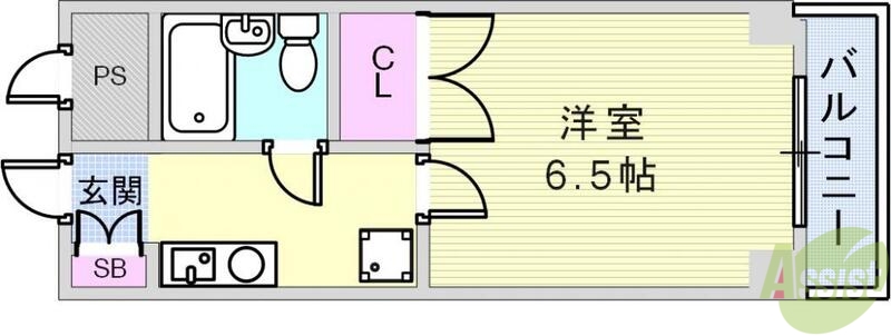 HolyBellマンションの間取り