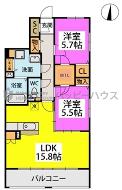 （仮称）昇町3丁目ビルの間取り