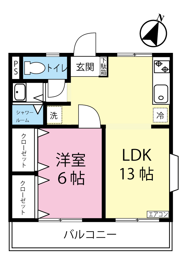 ガーデン平尾PAT1の間取り