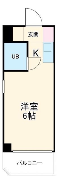 名古屋市南区明治のマンションの間取り