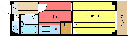 グリーンマンションの間取り