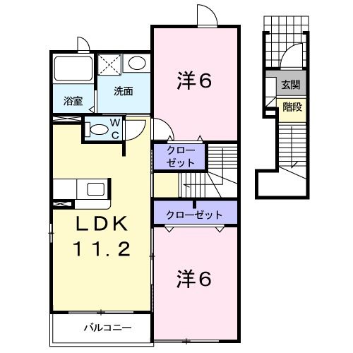 ビサンレジデンスIIの間取り