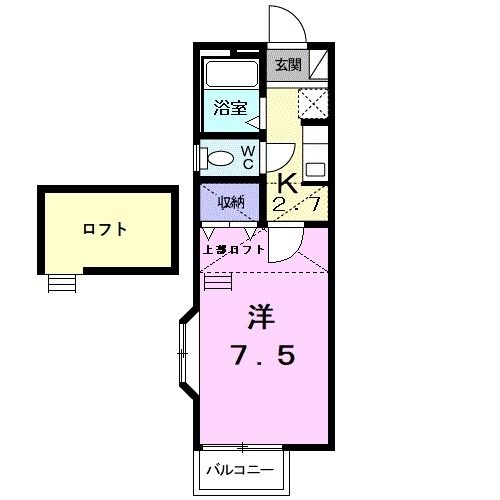 シャルマン相生の間取り