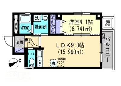 プレミール亀岡の間取り