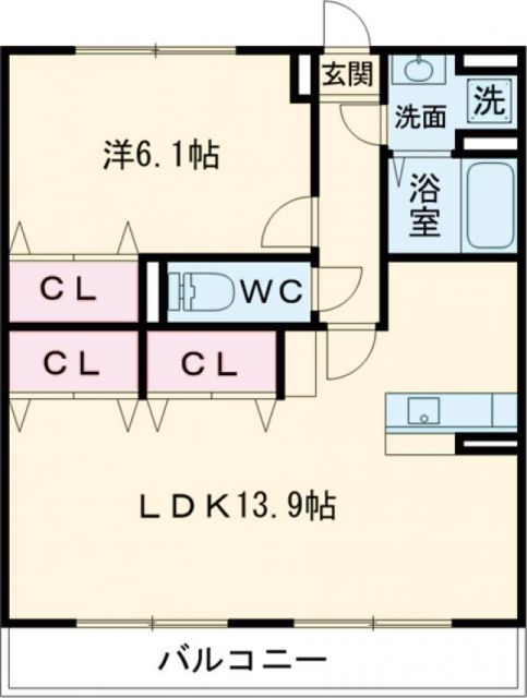 エスペランサ・アイの間取り