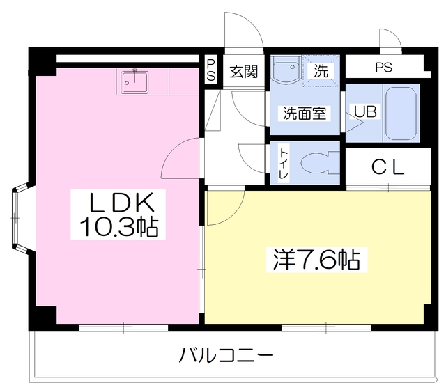 メゾンＬｅｔ’ｓの間取り