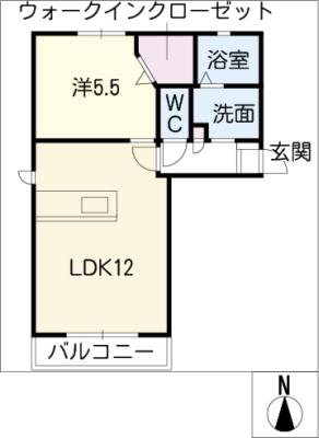 ラ　ネージュの間取り