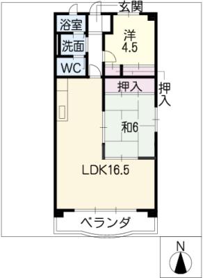 マーサ２１の間取り