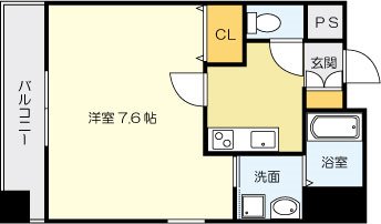 プレジールの間取り