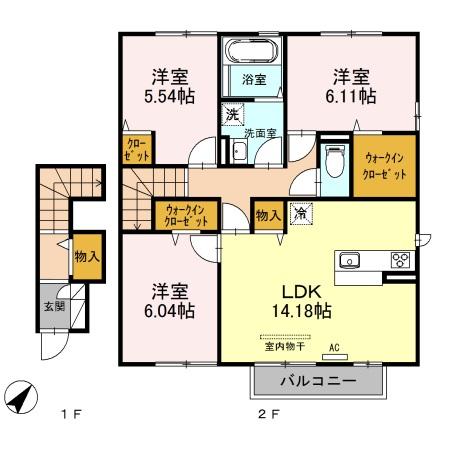 ロイヤル日吉の間取り