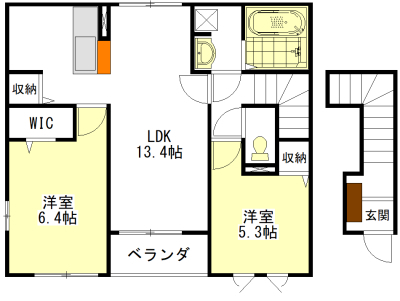 セシルIIの間取り