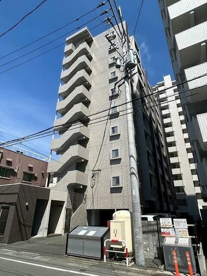 【熊本市中央区新町のマンションの建物外観】