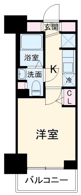 グランカーサ市川国府台の間取り