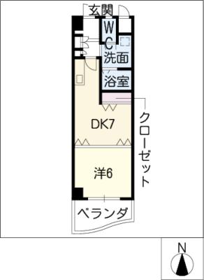 名駅・ドットマンションの間取り