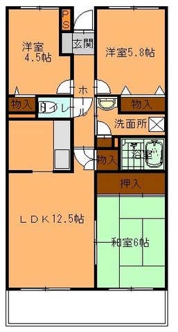 リュミエールの間取り