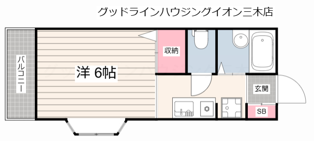 フォレスト青山Ｃ棟の間取り