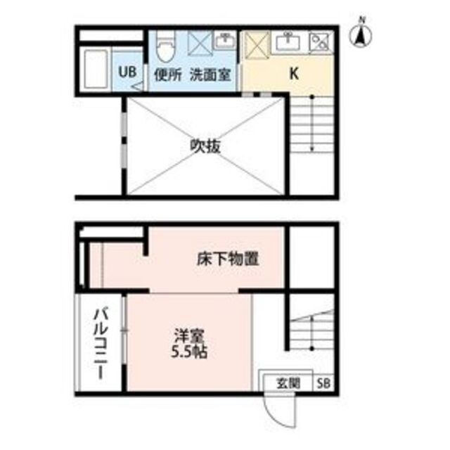 FONTANA TAKABATAの間取り