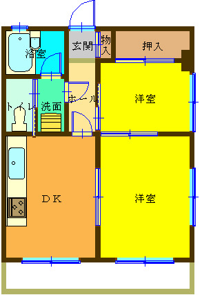 サンビルトカネコの間取り