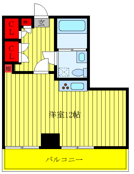 パレスモントレーの間取り