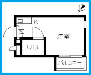 豊島区南大塚のマンションの間取り