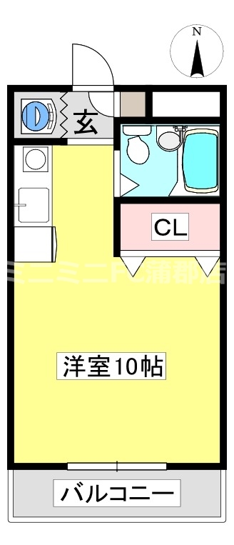 ロランジュ　A棟の間取り