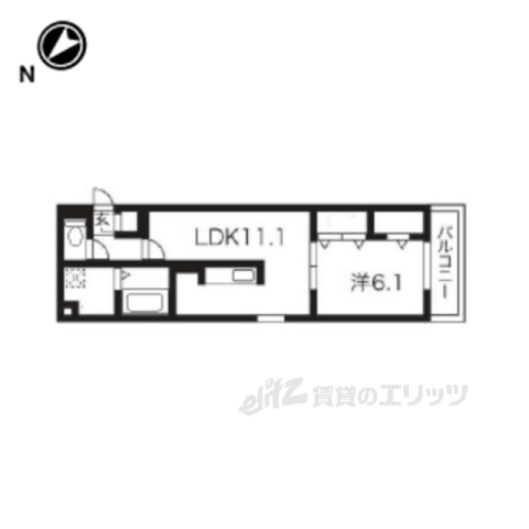 仮称）南区吉祥院井ノ口町新築ハイツの間取り