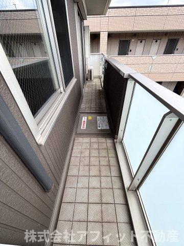 バルコニー　南向き