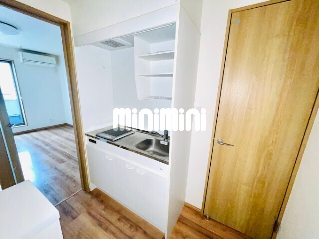 キッチン　調理スペースのある便利なキッチン