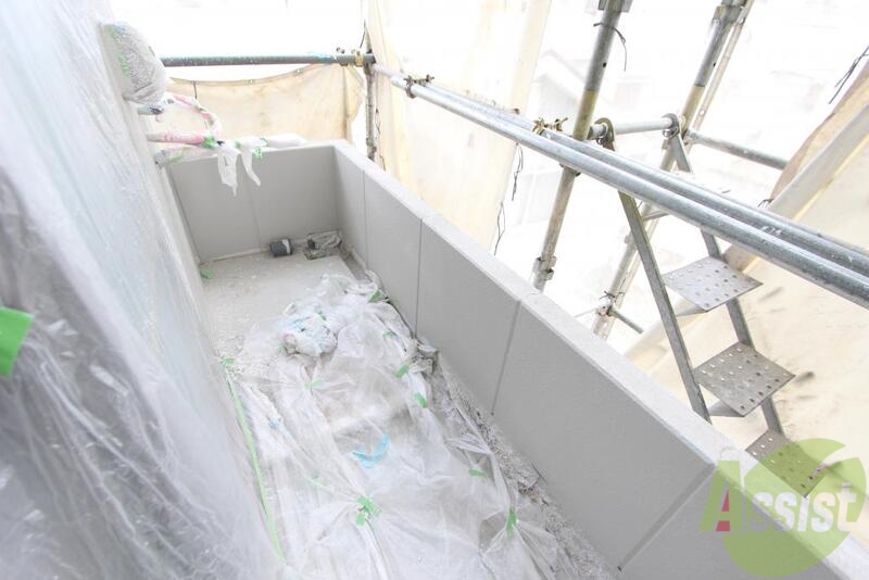 バルコニー　広々バルコニー。