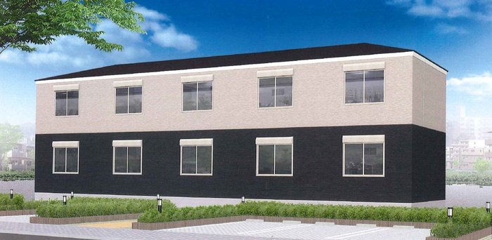 建物外観　完成予想図