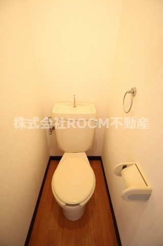 トイレ　ゆったりとした空間のトイレです