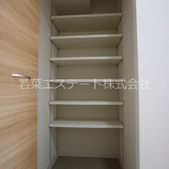 収納　玄関のシューズボックス。