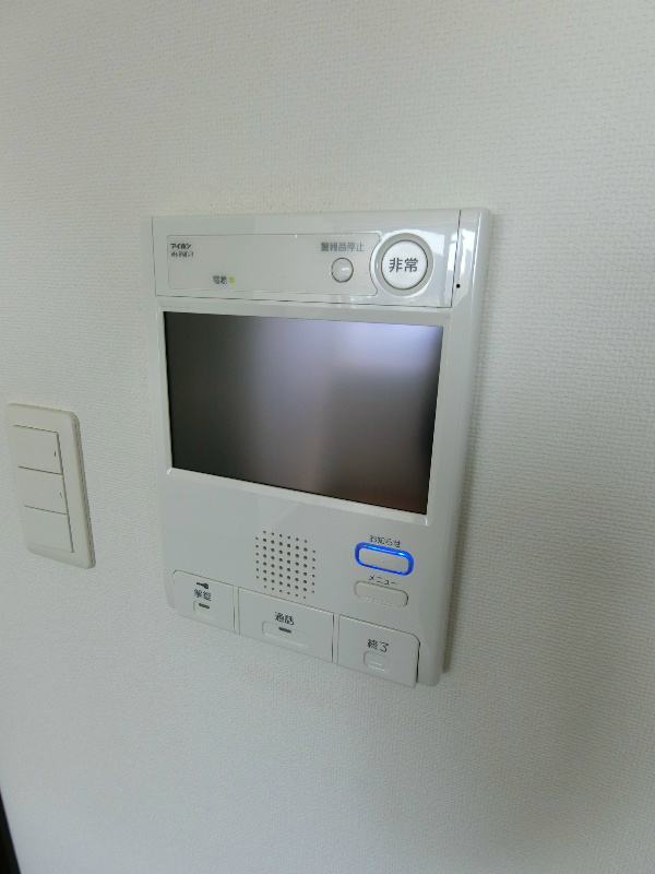 セキュリティ　来訪者を映像で確認できます！！