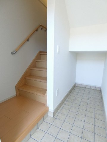 玄関　落ち着いた玄関です