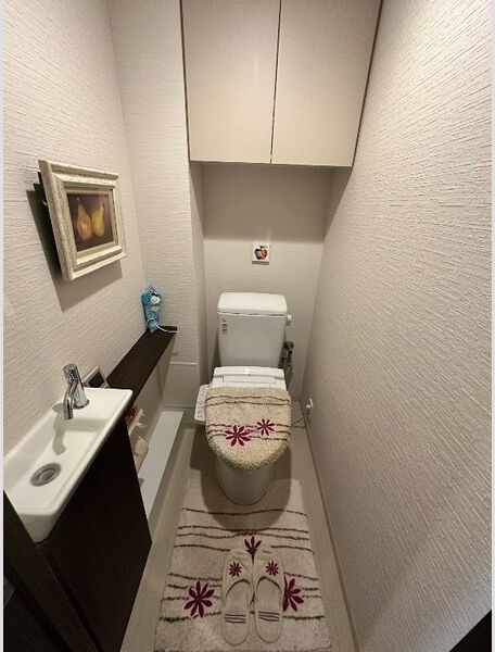 トイレ　イメージ写真　家具付きではありません。