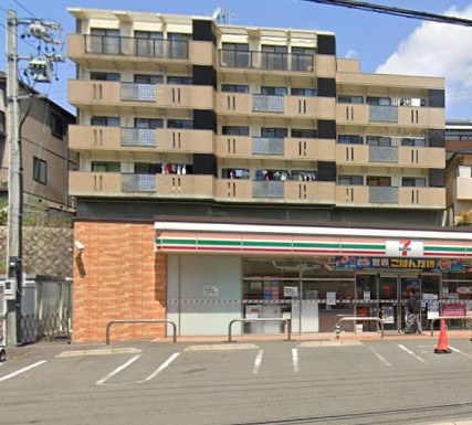 コンビニ　セブンイレブン 名古屋山里町店（コンビニ）まで631m