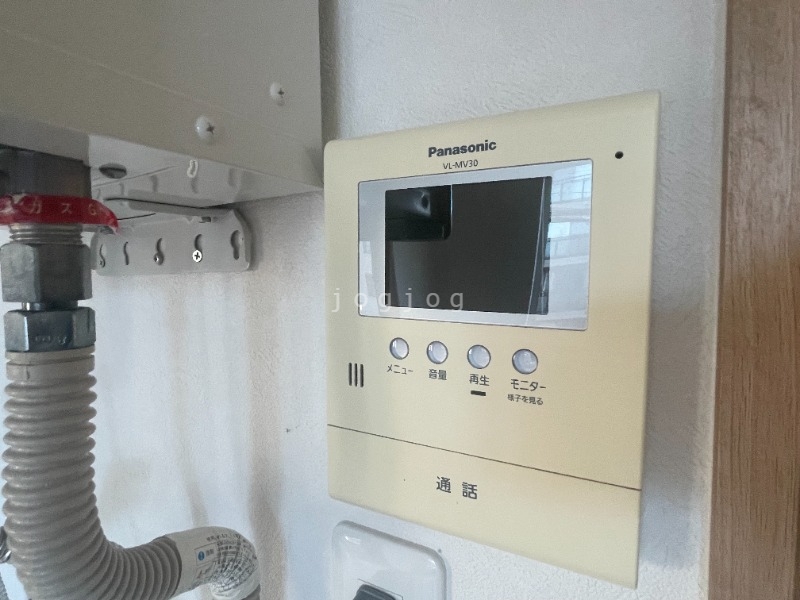 セキュリティ　モニター付きインターホンで来客確認も安心です！